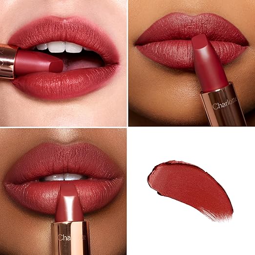 Charlotte Tilbury Matte Revolution Lipstick - Long Lasting Matte Lipstick with Buildable Color &amp Lip-Loving Ingredients - Creamy Easy to Blend Formula