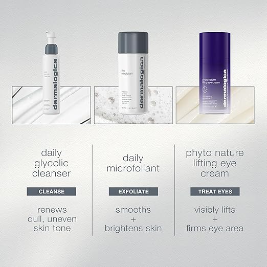 Dermalogica Your Moment of Expertise ? Expert Level Skin Care Routine Set Includes 6 Products Headband Gua Sha Fan Brush