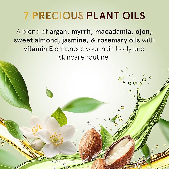 INOAR Kalice ?leo Essential Oil Blend Multi-Purpose Moisturizing &amp Regenerating Serum for Hair Face &amp Body 3.4 fl oz