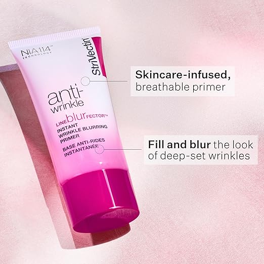 StriVectin Line BlurFector??Instant Wrinkle Blurring Primer Skin Primer to help blur and fill the look of wrinkles Makeup Primer for Smooth Skin 1 oz.