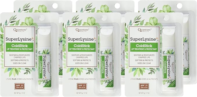 Quantum Research ColdstickSuper Lysine 0.17 Ounce (Pack of 6)