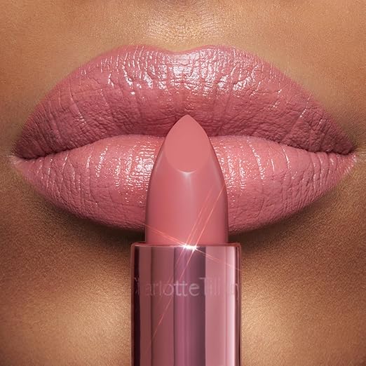 Charlotte Tilbury K.I.S.S.I.N.G Lipstick - Moisturizing &amp Hydrating Lipstick with Light-Diffusing Pigments for a Luminous Finish &amp Fuller-Looking Lips