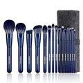 Makeup Brush Set EIGSHOW Professional Makeup Brushes Kit Foundation Powder Concealers Eye Shadows Makeup 15 Piece for Eye Face Liquid Cream Cosmetics Brushes Kit Best Birthday Gift for Women(BLUE)