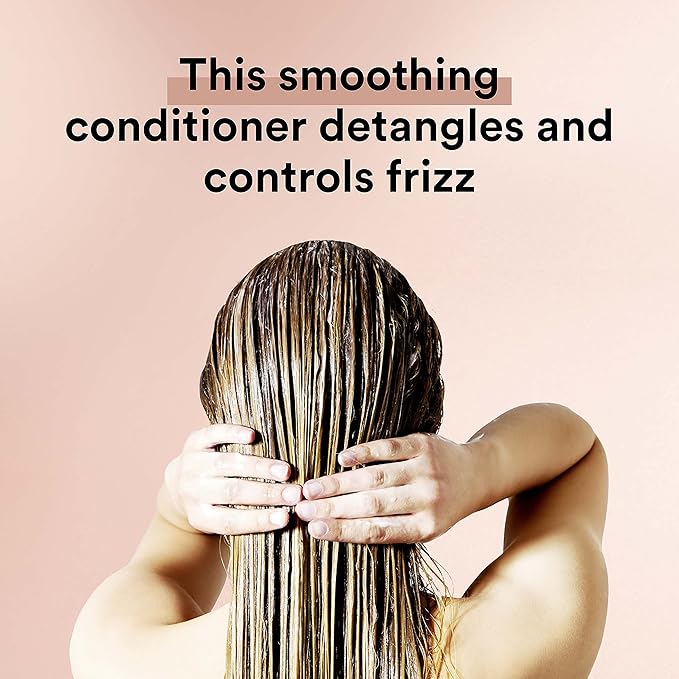 Suave Professionals Smoothing Conditioner For Dry Hair Keratin Infusion Hair Conditioner with 48-hour Frizz Control 28 oz Pack of 4