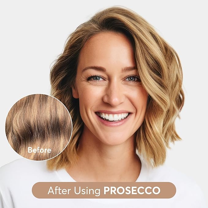 Madison Reed Color Reviving Gloss Prosecco - Golden Blonde Semi-Permanent Hair Dye Enhances Hair Color &amp Corrects Tone Adds Brilliant Shine Keratin &amp Argan Oil 4 Fl Oz (118 mL)