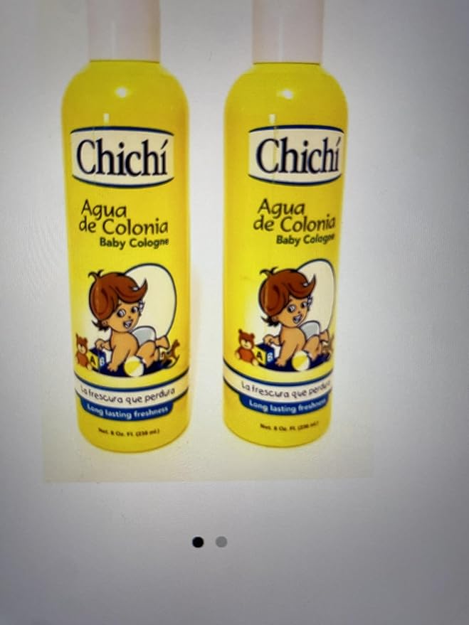 Chichi Baby Cologne (Aqua De Colonia) 8oz Long lasting Freshness [Set of 2]