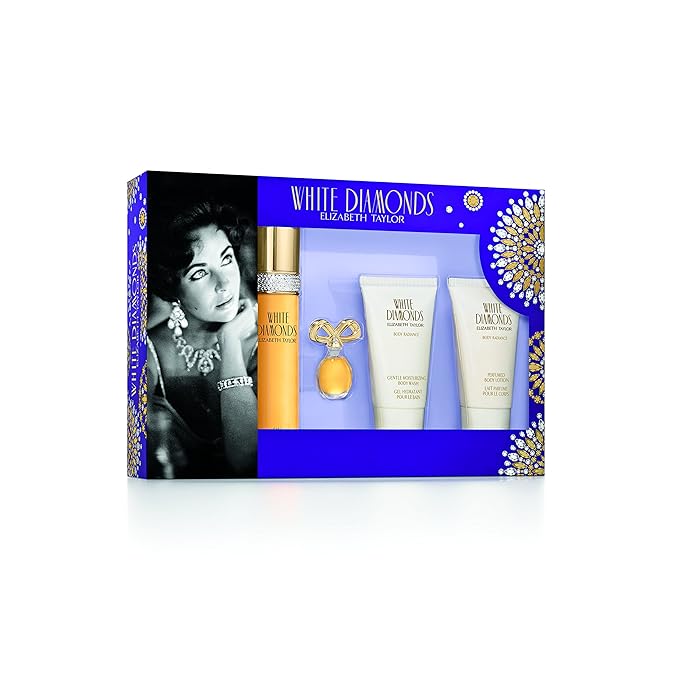 Elizabeth Taylor White Diamonds Ladies Gift Set 0.97 Pound