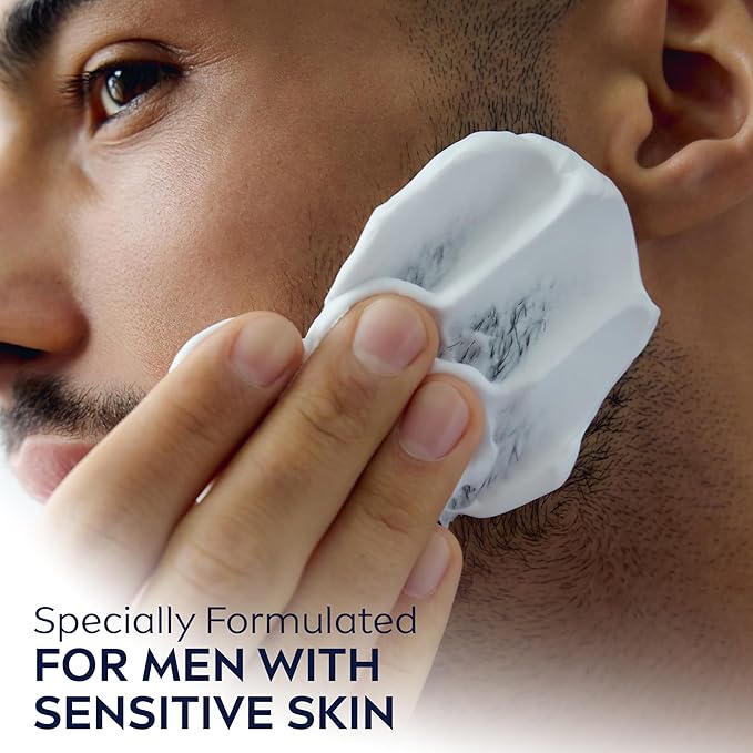 NIVEA MEN Sensitive Shave Foam with Vitamin E Soothing Chamomile and Witch Hazel Extracts 6 Pack of 7 Oz Cans
