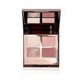 Charlotte Tilbury Bigger Brighter Eyeshadow Palette - Shimmer &amp Satin Matte Eyeshadow Quad with a Rich Powder Formula - Includes 4 Complementary Shades - Exagger-Eyes