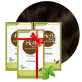 Dongsung Herb Speedy Color Cream(Deep Brown 3Pack) Korean Herbal Vegan Hair Dye PPD-Free Ammonia-Free Hypoallergenic 100% Gray Coverage Odorless Dermatologically Tested Quick 20-Minute Application