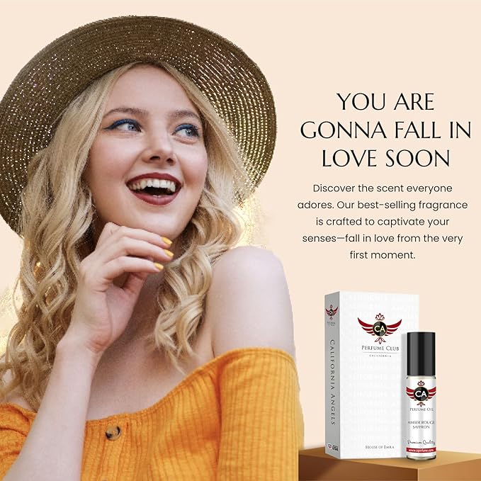 CA Perfume Best Fall Women Set Impression of (Euphoric + Guiltiness Intense + Madame Couture + Bombself + Metropolitan Oud) Fragrance Body Oils Essential Travel Size Roll-On (0.3 Fl Oz/10 ml) x5