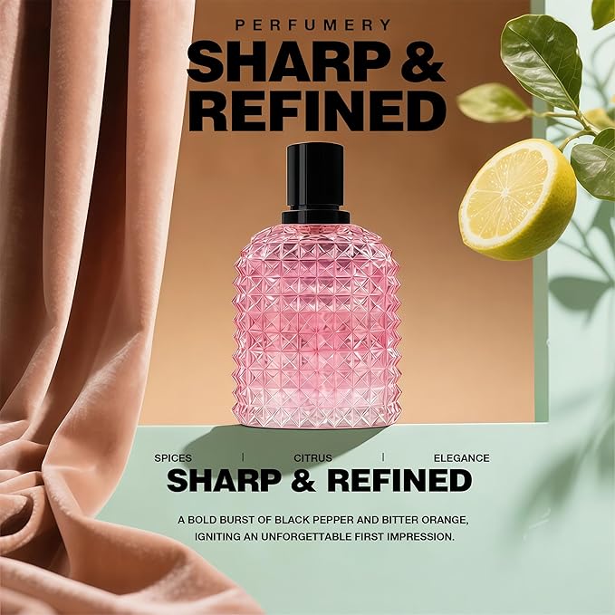 Women's Perfume Set - 2 Pack Eau de Parfum Spray 3.4 Oz Each | Floral Jasmine &amp Sweet Vanilla with Bergamot &amp Woody Notes | Long Lasting Original Scent Gift Set for Women (MilaWR&ampCool Ocea
