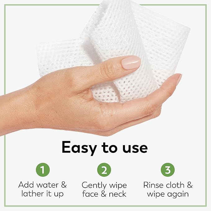 Olay Daily Facials for Clean Sensitive Skin Makeup Remover Wipes Soap-Free and Fragrance-Free Cleanser Cloths 33 Count (Pack of 3)