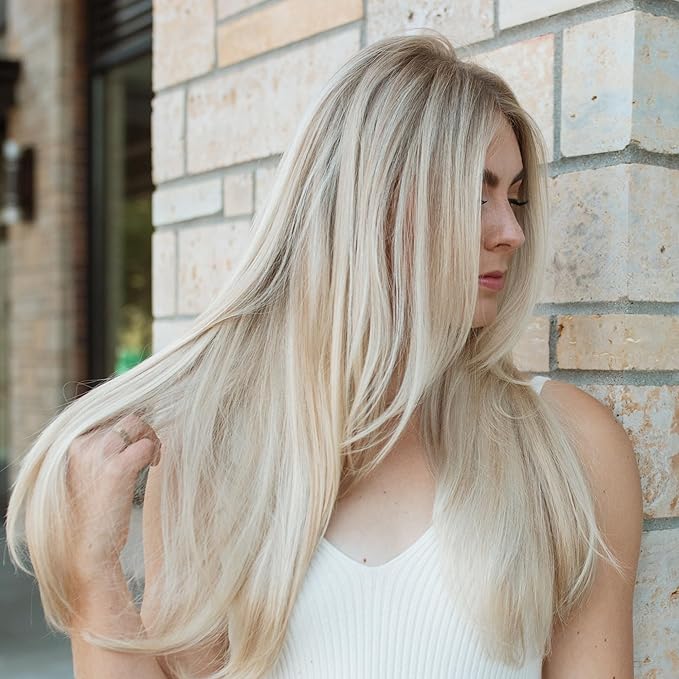 100% Real European Human Hair Keratin Bond Extensions 20 Creamy Blonde #20