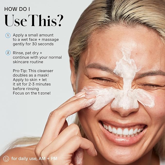 Kate Somerville EradiKate 3% Sulfur Daily Foaming Cleanser Acne Treatment ? Clinically Formulated Medicated Face Wash Balances Skin and Cleans Pores 2-Pack of 4 Fl Oz Each
