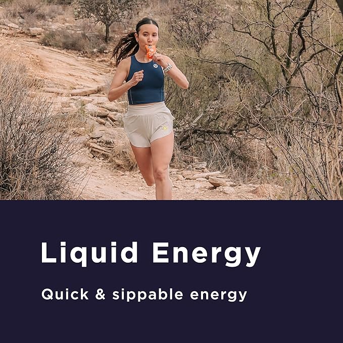 GU Energy Liquid Energy Gel With Complex Carbohydrates Vegan Gluten-Free and Dairy-Free On-the-Go Energy for Any Workout 12-Count Lemonade