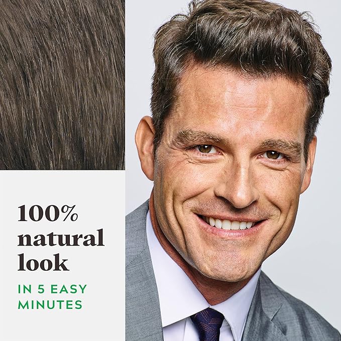 Just For Men Shampoo In Color Hair Color for Men with Keratin and Health & Beauty > Health Care > Vitamins & Supplements > Vitamins > Vitamin E for Stronger Hair Restores Natural Hair Color Medium-Dark Brown H-40 Pack of 3