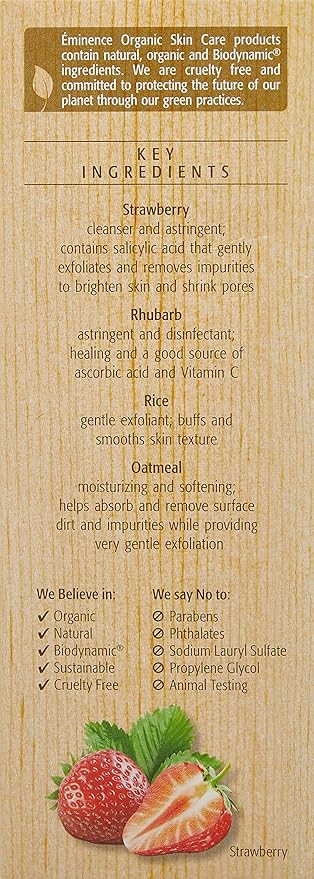Eminence Strawberry Rhubarb Dermafoliant 4.2 Ounce