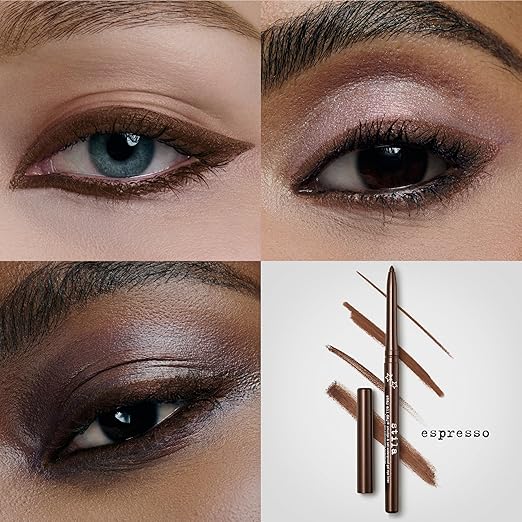 stila Stay All Day® Smudge &amp Set Waterproof Gel Liner | Long-Wear Gel Eyeliner Pencil for Tightlining Waterline &amp Smoky Eye Looks | 12-Hour Wear No Budge &amp Fade-Proof