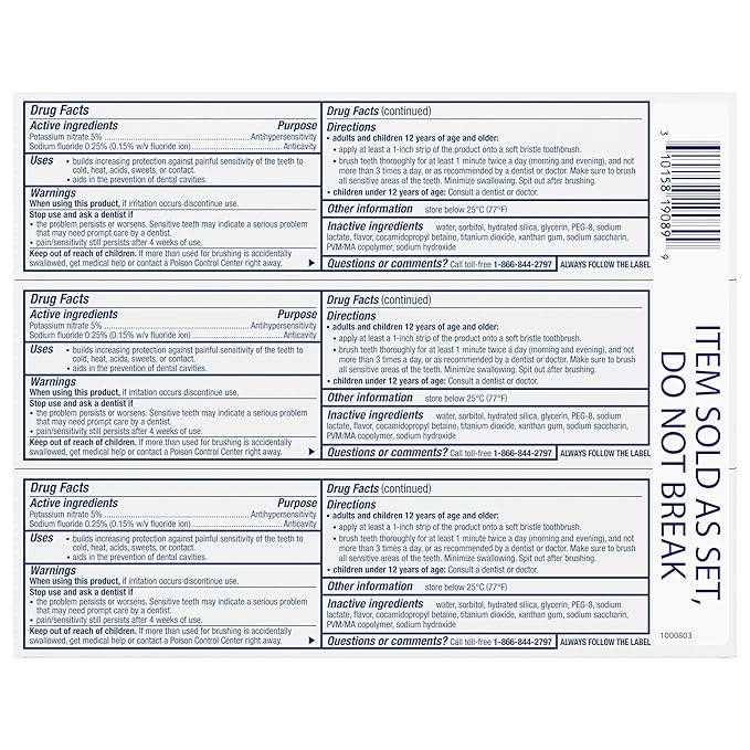 Sensodyne Pronamel Intensive Enamel Repair Toothpaste for Sensitive Teeth to Reharden and Strengthen Enamel Extra Fresh - 3.4 Ounces (Pack of 4)