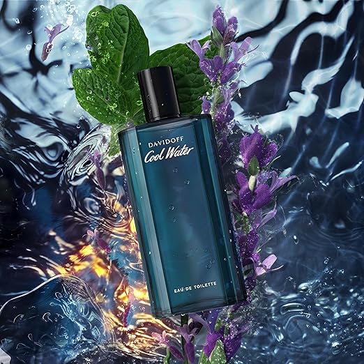 Davidoff Cool Water Eau de Toilette ? Aromatic Men's Cologne ? With Notes of Coriander Mint Lavender &amp Amber ? Long Lasting Fragrance