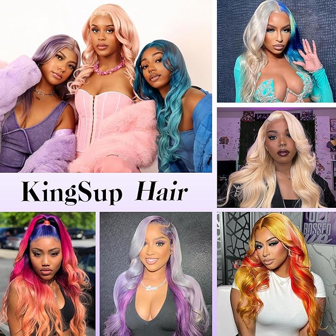 613 13x6 Lace Front Wig Human Hair Pre Plucked 250 Density 18 Inch Body Wave Blonde Wig Human Hair 613 HD Lace Frontal Wigs 13x6100% Real Human Hair No Tangle No Shedding Triple Lifespan 3X