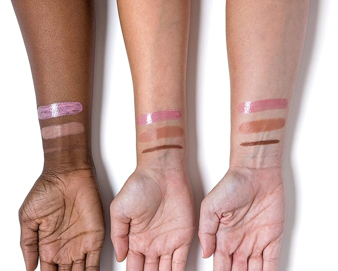 Rinna Beauty Icon Lip Kit - Delilah - All-in-One Lip Kit Includes Lipstick Lip Gloss Lip Liner - PINK NUDE look - Anti-Aging Moisturizing Long-Lasting: Vegan Cruelty-Free - 1 each
