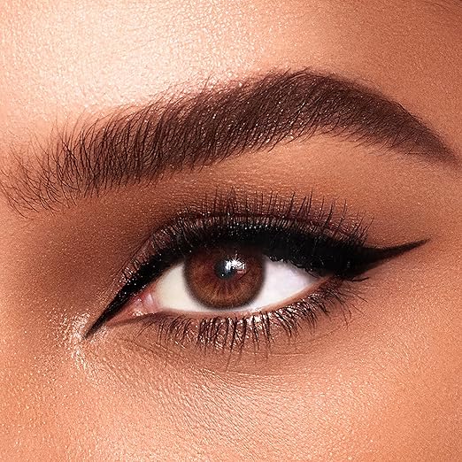 Charlotte Tilbury The Feline Flick Waterproof Liquid Eyeliner - Black Eyeliner Pen with a Quick-Drying Matte Formula - Enriched with Intense Highly-Pigmented Color Pay-Off