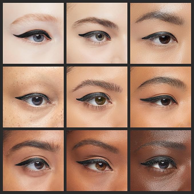 PRIME PROMETICS PrimeEyes Glide Eyeliner for Mature Women ? Water-Resistant Long-Stay and Mess-Proof ? Gel Cream Texture Discreet Sharpener and Effective Smudger (Black)