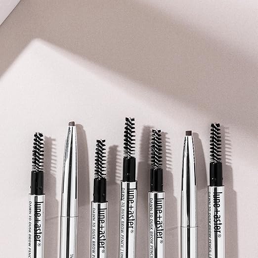 Lune+Aster Brow Pencil | Universal Eyebrow Pencil With Spoolie Brush. Longwear Formula. No Sharpening Required. Vegan &amp Gluten Free