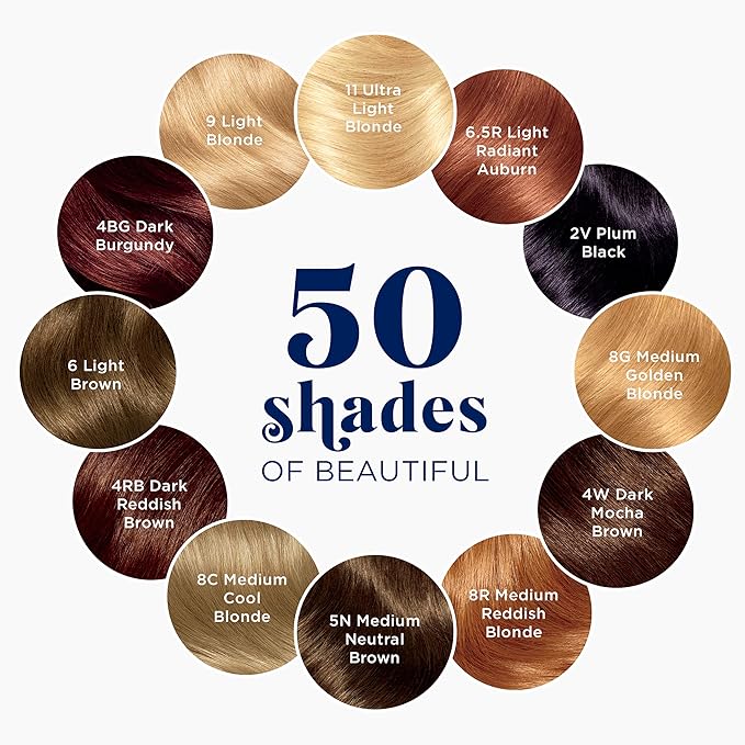 Clairol Nice 'n Easy Permanent Hair Color 5C Medium Cool Brown Pack of 3 Allergy Gentle Single-Step Hair Dye Conditioners Natural-Looking Color Salon Highlights Grey Coverage