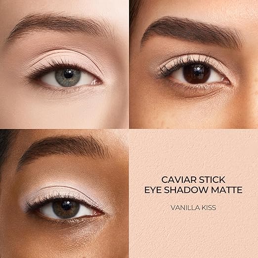 Laura Mercier Caviar Stick Cream Eyeshadow: Shimmer and Matte Finishes 24HR Wear Long Lasting Rich Color Easily Blendable and Buildable Waterproof Hyaluronic Acid Infused