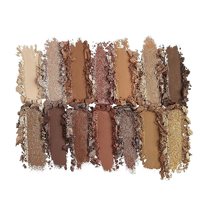 Sigma Beauty Ambiance Eyeshadow Palette | Luminous Neutral and Gold Shades | Summer Vibes Mirror Included