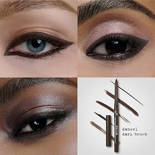 stila Stay All Day® Smudge &amp Set Waterproof Gel Liner | Long-Wear Gel Eyeliner Pencil for Tightlining Waterline &amp Smoky Eye Looks | 12-Hour Wear No Budge &amp Fade-Proof
