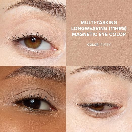 Nudestix Magnetic Matte Eye Color ? 3-in-1 Long-Wear Cream Eyeshadow Pencil Eyeliner &amp Primer | Waterproof Budge-Proof Matte Finish | Vegan &amp Cruelty-Free Eye Makeup