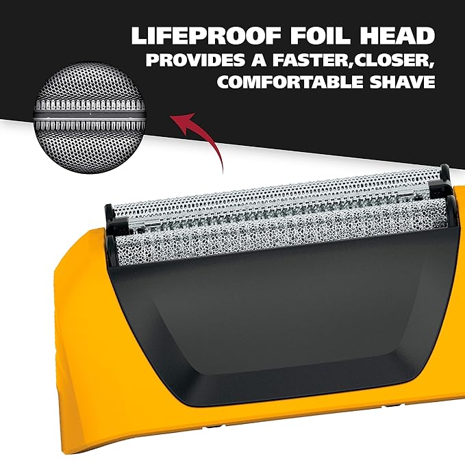 Wahl Yellow Lifeproof Shaver Replacement Foils Cutters and Head for 7061 Series - Model 7045-100
