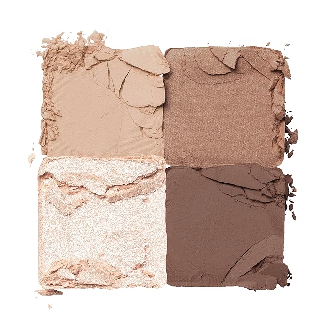 rom&ampnd Better Than Eyes N Series (N01 Dry Willow Flower) Korean Eye Shadow Mini Palette 4 Essential basic Shades