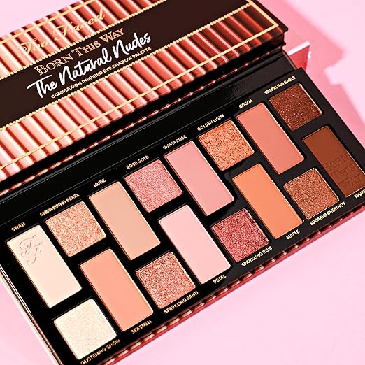 Too Faced Born This Way The Natural Nudes Eye Shadow Palette | High Pigment + Shimmer 0.42 Ounce