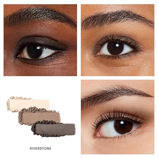 jane iredale PurePressed Eye Shadow Triple Highly Pigmented Mineral Based Eye Color Long Lasting &amp Crease Resistant Formula Safe for Sensitive Eyes