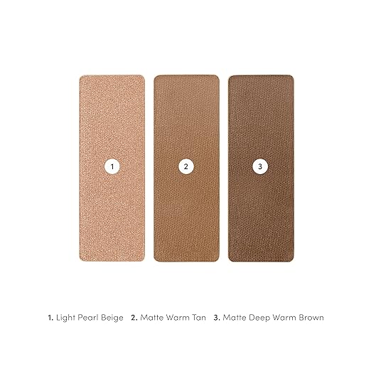 jane iredale PurePressed Eye Shadow Triple Highly Pigmented Mineral Based Eye Color Long Lasting &amp Crease Resistant Formula Safe for Sensitive Eyes