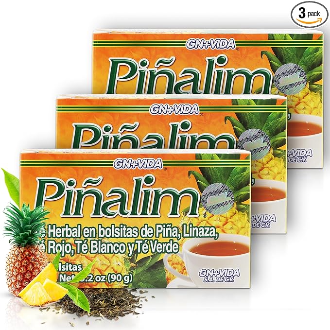 3 Boxes Te Pinalim Tea GN+Vida Tea Diet 90 Day Supply