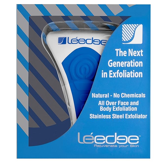 Le'edge Full Face and Body Exfoliator - Blue