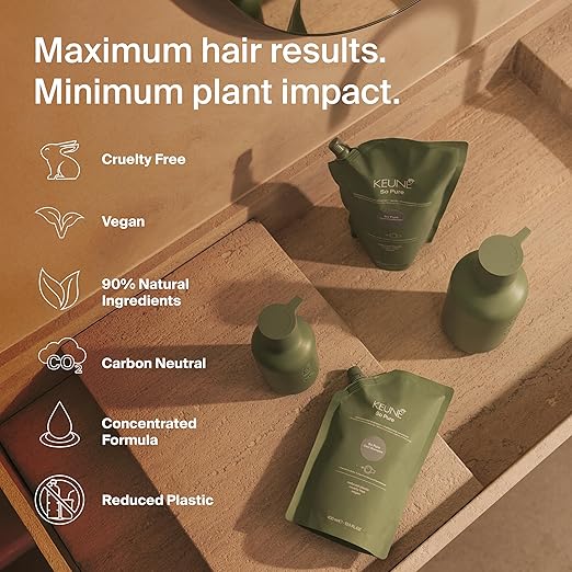 Keune So Pure Polish Mask Smoothing and Anti-Frizz Hair Treatment 6.7 Fl Oz