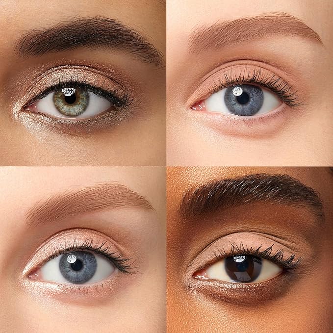 Julep Eyeshadow 101 Cr?me-to-Powder Waterproof Eyeshadow Stick Duo ? Long-Lasting Crease-Proof Easy Apply with Built-in Smudger - Desert &amp Champagne
