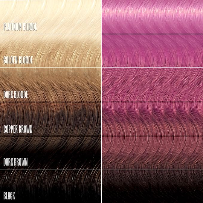Overtone Semi Permanent Hair Color Conditioner Pastel Magenta is Magenta Morning 8 oz Nourishing Damage-Free Color Depositing Mask for All Hair Types with Shea Butter &amp Coconut Oil Vegan