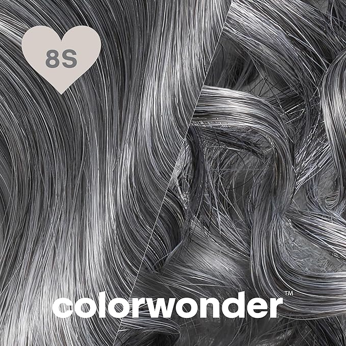 Madison Reed colorwonder Demi-Permanent Hair Color Effortless At-Home Hair Dye Ammonia-Free Cruelty-Free Silver and Bold (8S Silver Steel) Pack of 1