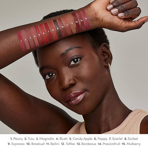 jane iredale ColorLuxe Hydrating Cream Lipstick Creamy Highly Pigmented Lip Color Delivers Weightless Moisture and Bold Payoff Satin Finish Vegan