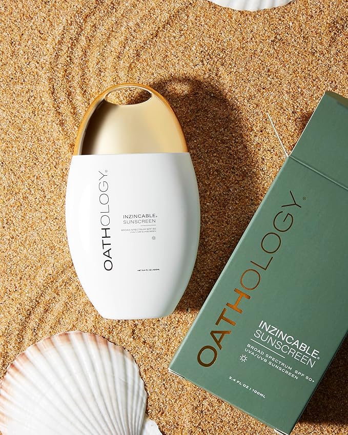 Inzincable Sunscreen SPF 50+ 3.4 Fl. Oz. Dermatologist crafted skincare