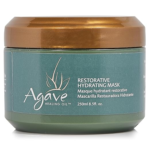 Agave Restorative Hydrating Mask Deep Conditioning for Dry or Damaged Hair 8.5 fl oz