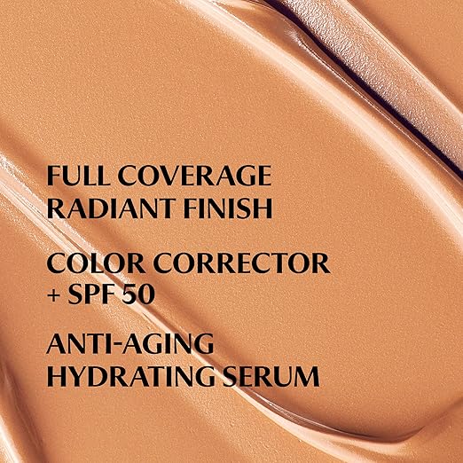 IT Cosmetics CC+ Cream Illumination - Radiant Full Coverage Foundation With SPF 50+ Color Corrector &amp Hydrating Anti-Aging Serum Hydrolyzed Collagen + Peptides Normal to Dry Skin - 1.08 fl oz